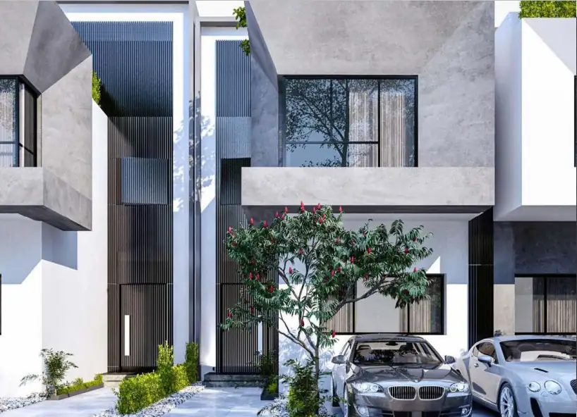 آخر وحدات القمزي في ايست شاير التجمع الخامس | تاون هاوس 261 متر