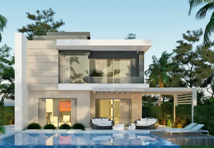 في بالم هيلز الاسكندرية Palm Hills Alexandria تملك فيلا مع بنتهاوس بمقدم 10% فقط